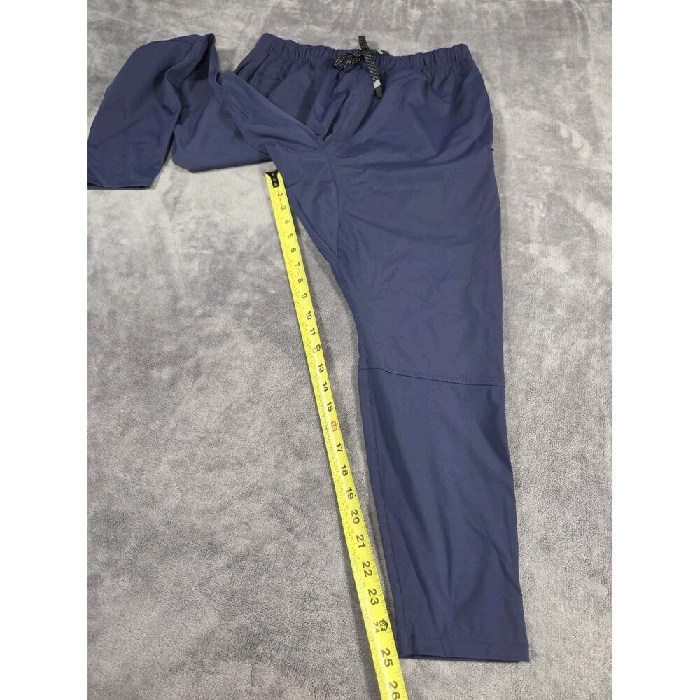 Fabletics Mens The Takeover Pants Navy Blue Size S-M Tapered Athletic Workout - Picture 5 of 11